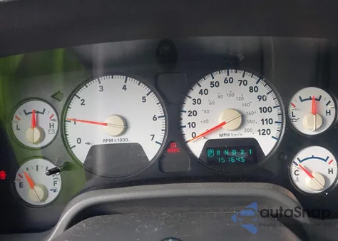 2006 Dodge Ram 1500 Slt/Trx4 Off Road/Sport из США, поврежденный, VIN 1D7HU18276J110121